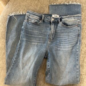 Paige jeans size 32 style high-rise Laurel Canyon hardly worn